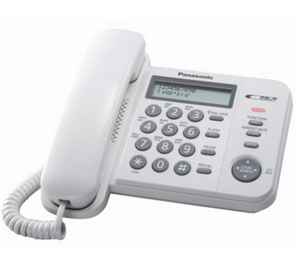 Telefon stationar Panasonic KX-TS2352UAW photo 1