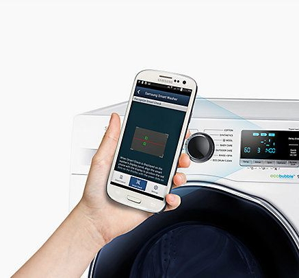 Cтирально-сушильная машина Samsung WD70J5A10AW 7 кг /1400 об/мин /A /Белый photo 4