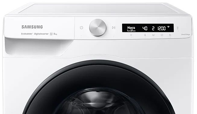 Стиральная машина Samsung WW80A6S24AW 8 кг / 1200 об/мин / A+++ / Белый photo 6