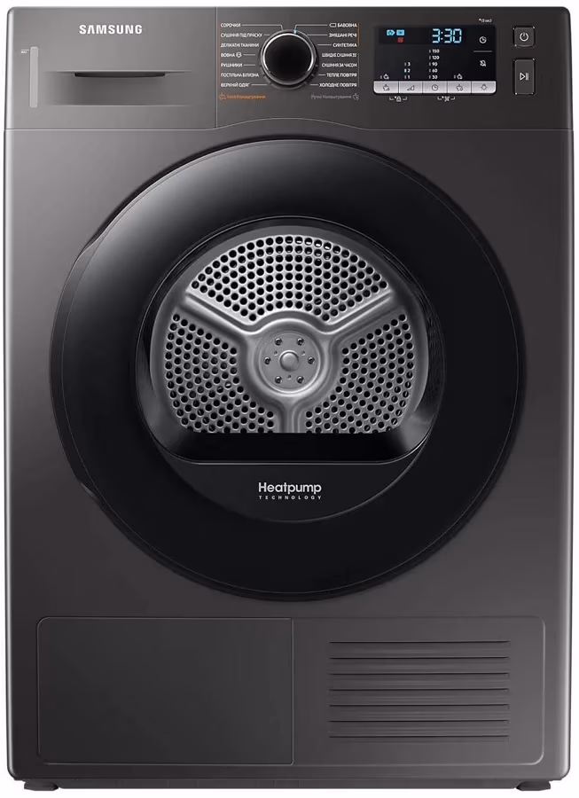 Masina de uscat rufe Samsung DV90TA040AX, 9 kg, A++ 
