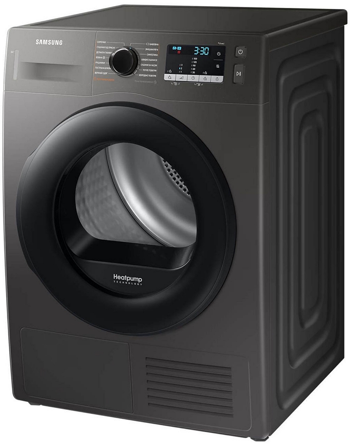 Masina de uscat rufe Samsung DV90TA040AX / 9 kg / A++ / Negru photo 2