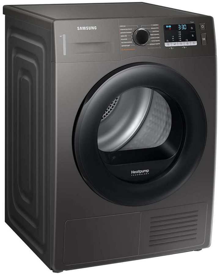 Masina de uscat rufe Samsung DV90TA040AX / 9 kg / A++ / Negru photo 8
