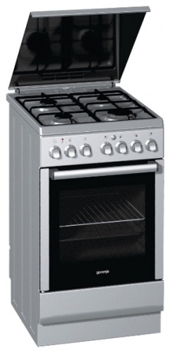 Plita de gaz Gorenje KN 55220AX / 4 arzatoare / 60 cm / Inox photo 1