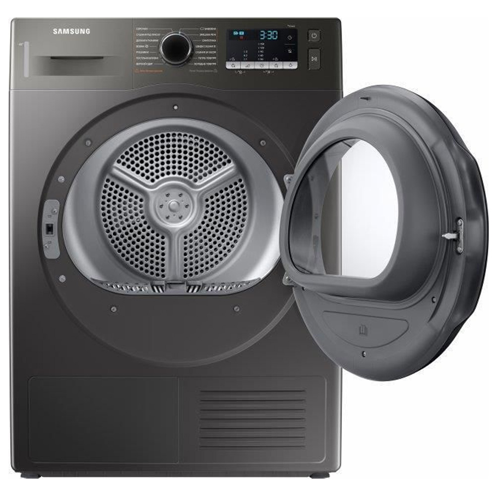 Комплект из двух приборов Samsung WW90TA047AX+DV90TA040AX кг / об/мин / / Серый photo 3