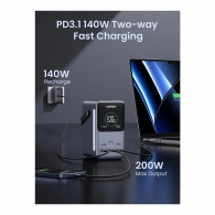 Acumulator extern Ugreen 48000mAh 300W Two-way Fast Charging Grey thumbnav 9