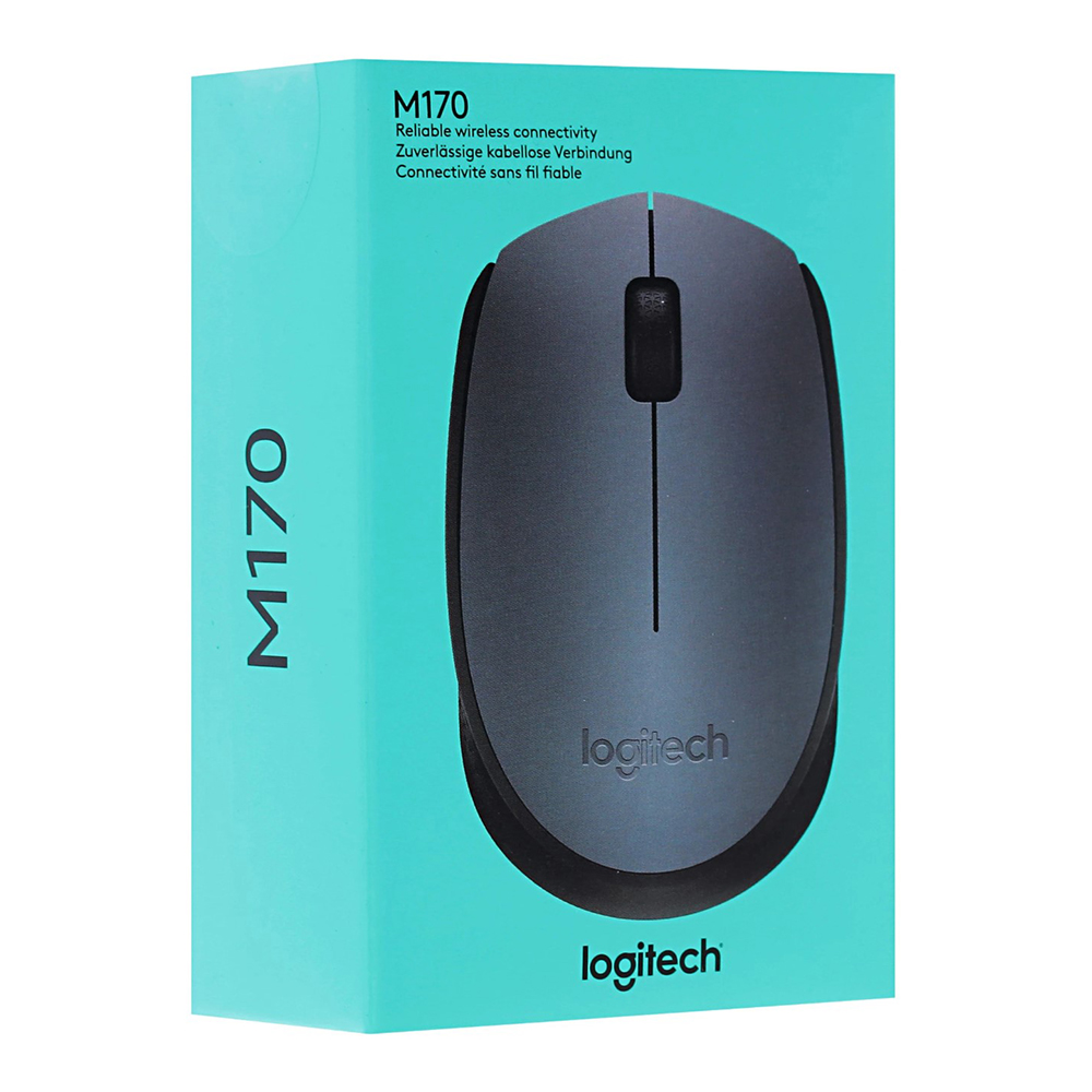Mouse fara fir Logitech Wireless M170 Gray Argintiu / / Argintiu photo 7
