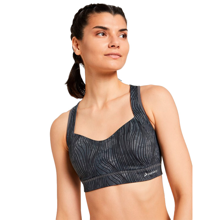 Спортивное бра Demix Wmn Bra / Женский / 42 / Черный photo 2