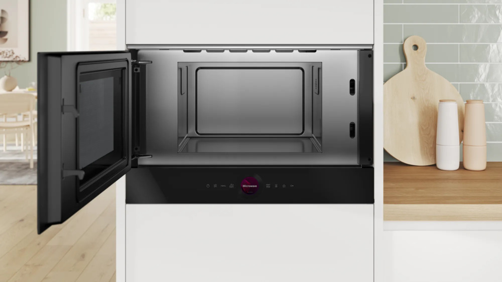 Cuptor cu microunde Bosch BFL9221B1 900 W / 21 l / Negru photo 4