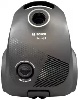 Пылесос с мешком Bosch BGBS2LB1, 600 Вт, 80 дБ, Черный