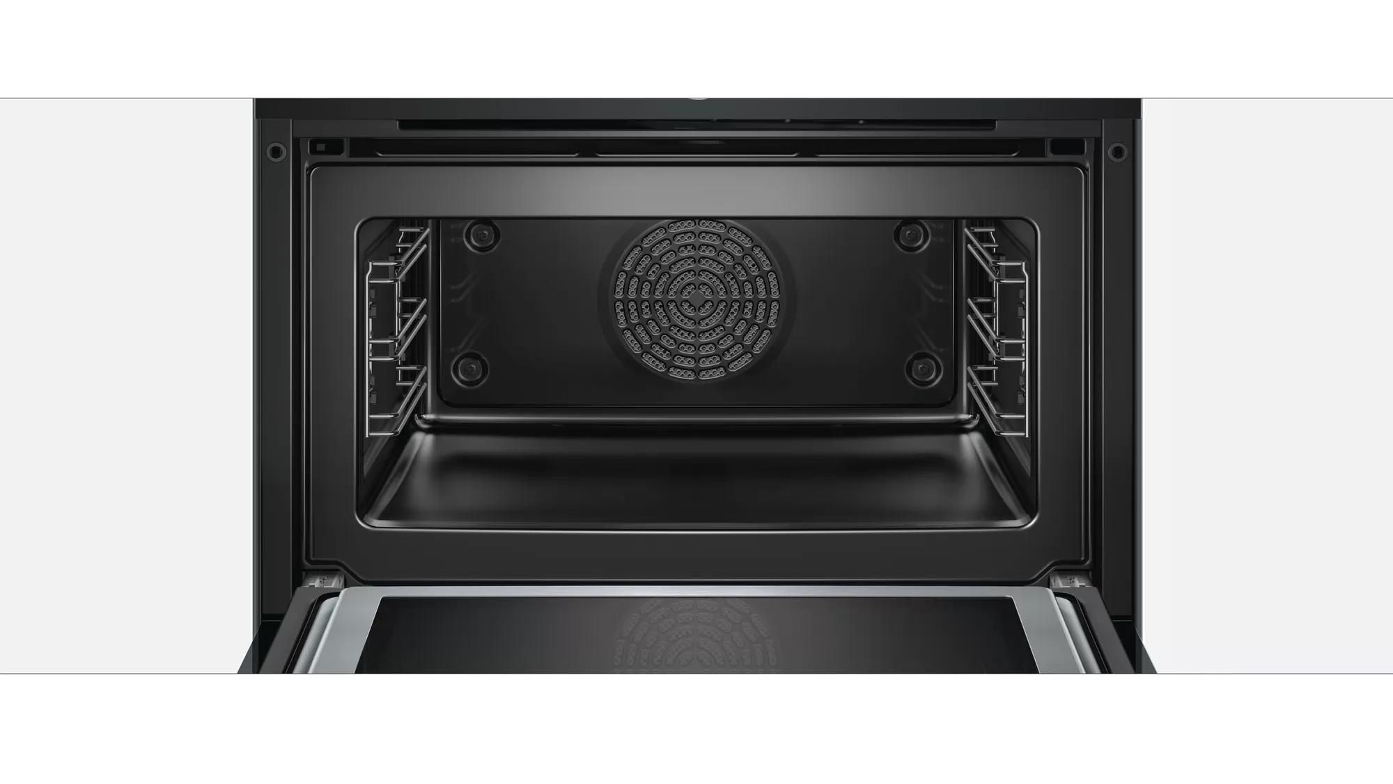 Cuptor electric cu microunde incorp. Bosch CMG633BB1, 45 l, Negru photo 8