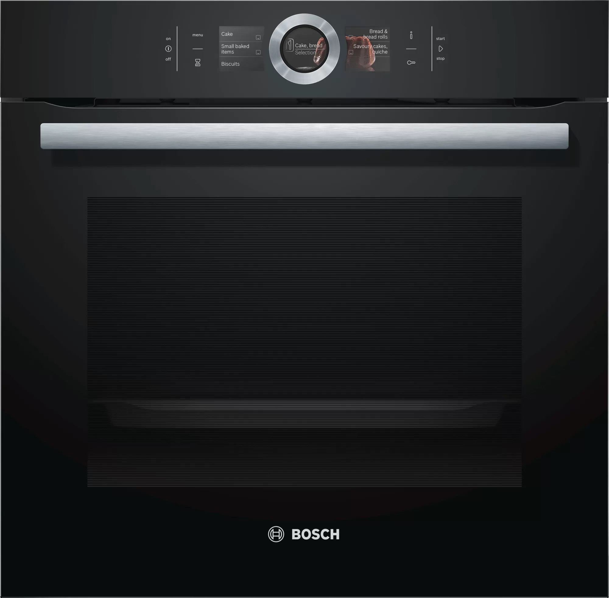 Встраиваемый духовой шкаф Bosch HBG636LB1 / 71 л. / A / Черный photo 1 Встраиваемый духовой шкаф Bosch HBG636LB1 / 71 л. / A / Черный photo 1