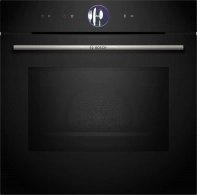 Встраиваемый дух. шкаф с микроволной печью Bosch HMG776NB1, 67 л, A, Черный