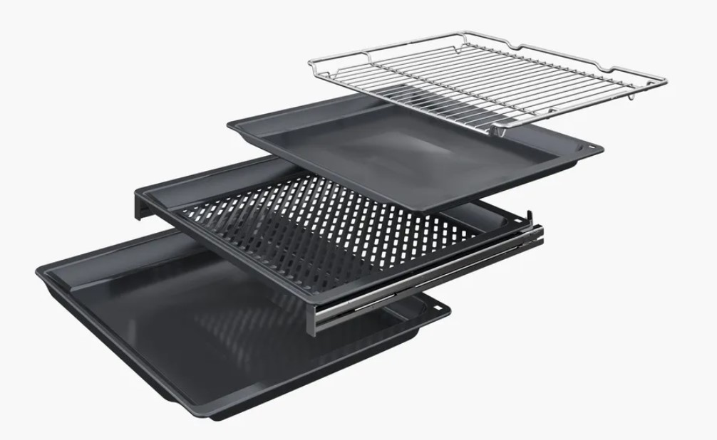 Встраиваемый дух. шкаф с микроволной печью Bosch HMG976KB1 / 67 л. / A / Черный photo 6