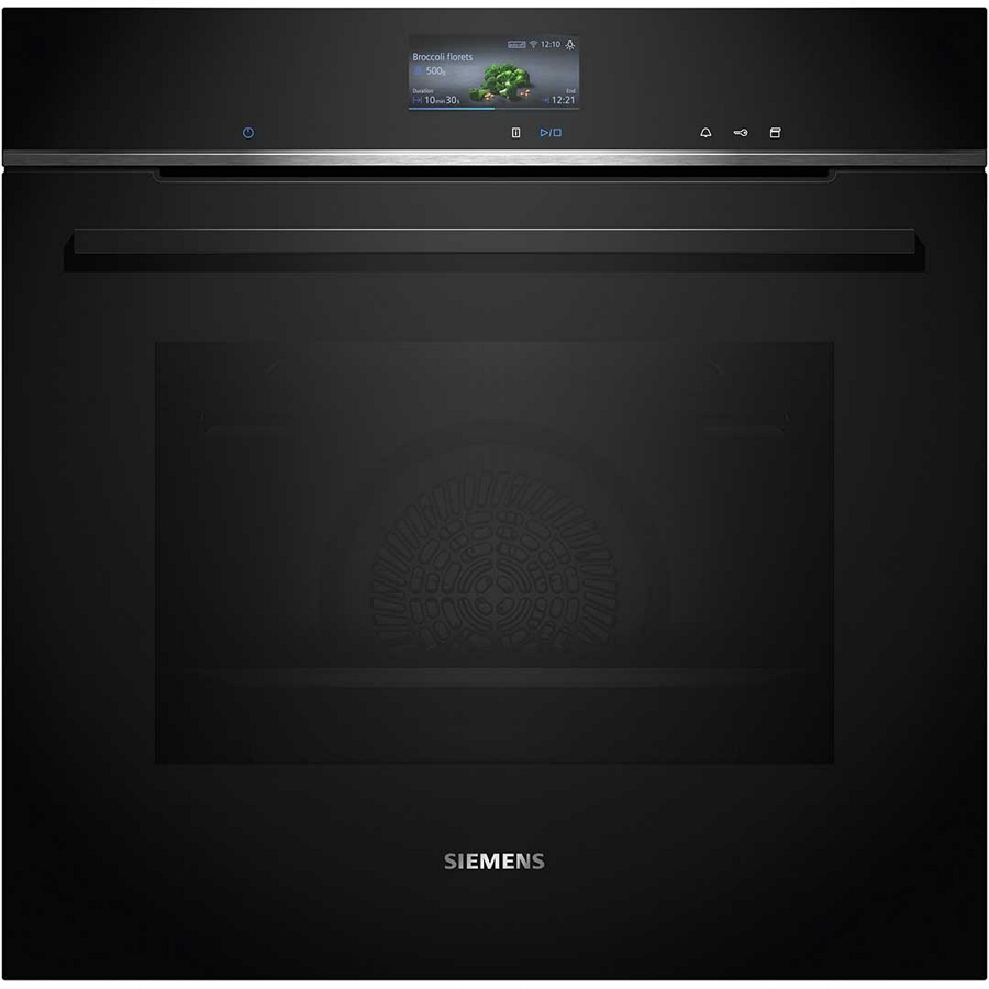 Cuptor electric incorp. cu aburi Siemens HS736G3B1, 71 l, A+, Negru photo 1