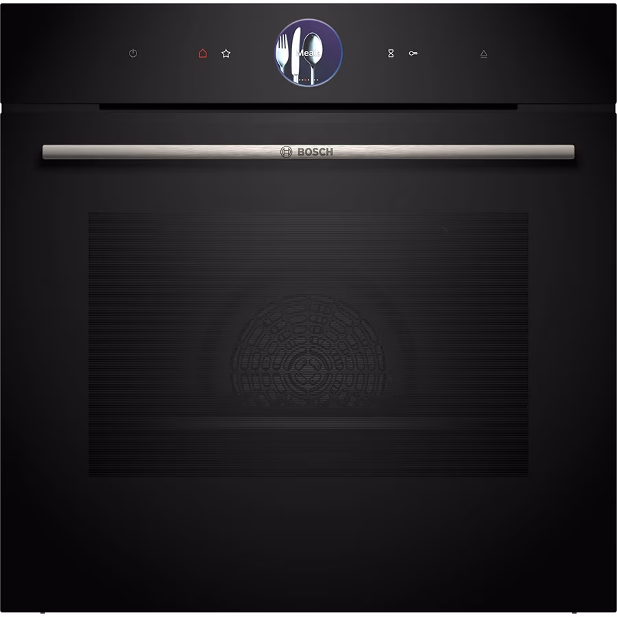 Встраиваемый шкаф с пароваркой Bosch HSG7361B1, 71 л, A+, Черный 