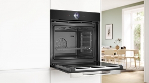 Встраиваемый шкаф с пароваркой Bosch HSG7361B1, 71 л, A+, Черный thumbnav 3