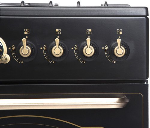 Газовая плита Gorenje K57CLB1 / 4 конфорок / 50 см / Черный photo 3