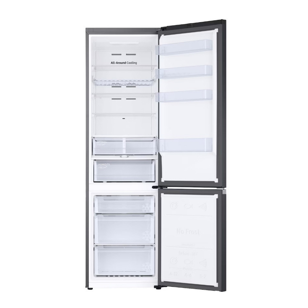 Холодильник двухдверный Samsung RB38C675EB1 / 390 л / 203 см / E / Черный photo 5