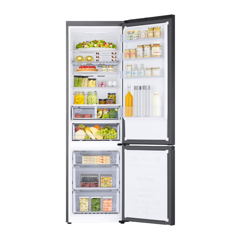 Frigider cu doua usi Samsung RB38C679EB1 / 385 l / 203 cm / G / Negru photo 2