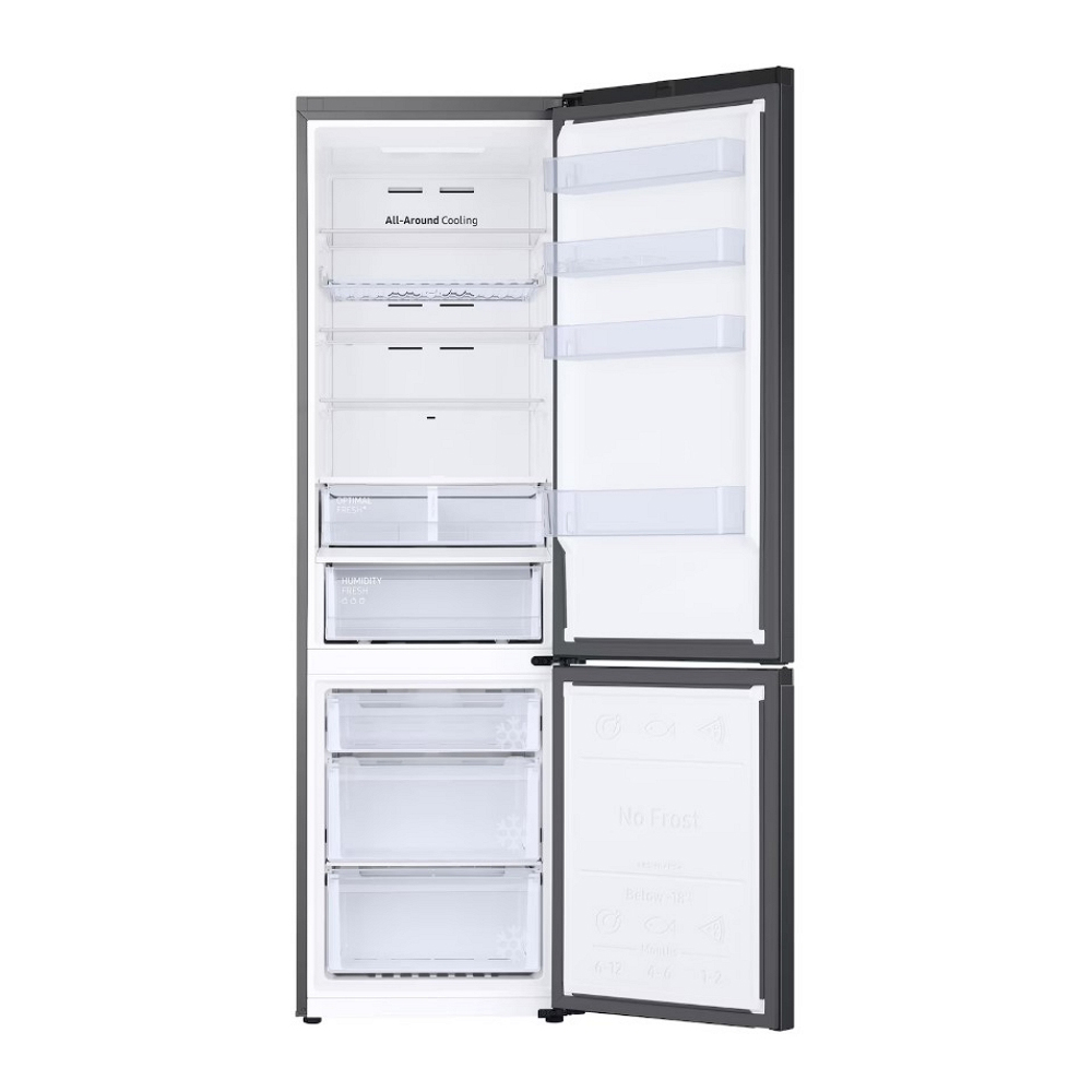 Frigider cu doua usi Samsung RB38C679EB1 / 385 l / 203 cm / G / Negru photo 4