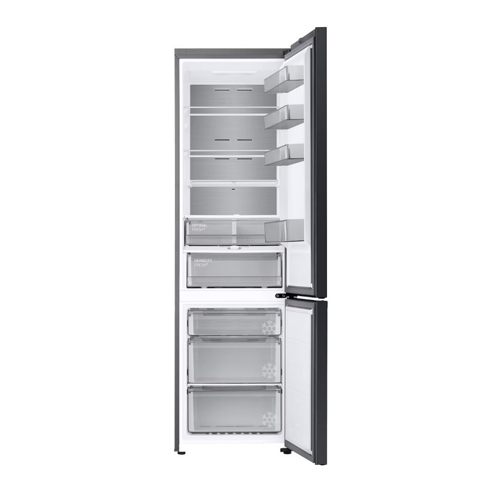 Frigider cu doua usi Samsung RB38C7B4EB1 / 385 l / 203 cm / F / Negru photo 4