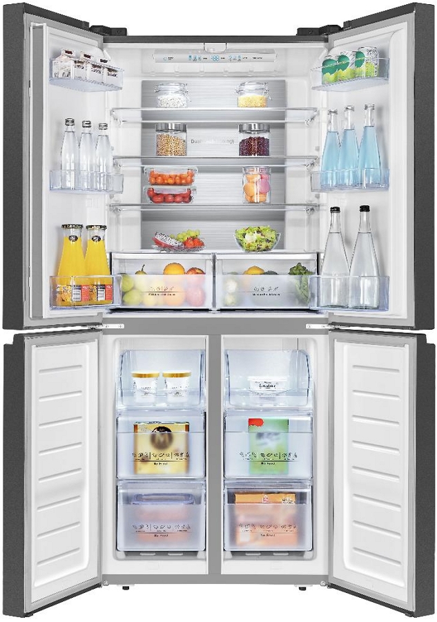 Frigider French Door Hisense RQ563N4GB1 / 432 l / 181 cm / G / Negru photo 4