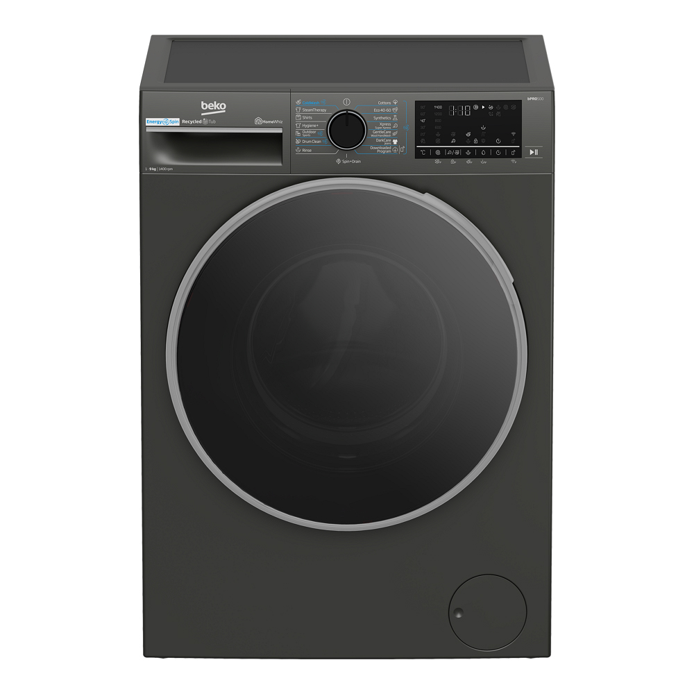 Стиральная машина Beko B5WFU69415MB2 9 кг / 1400 об/мин / A / Cерый photo 1 Стиральная машина Beko B5WFU69415MB2 9 кг / 1400 об/мин / A / Cерый photo 1