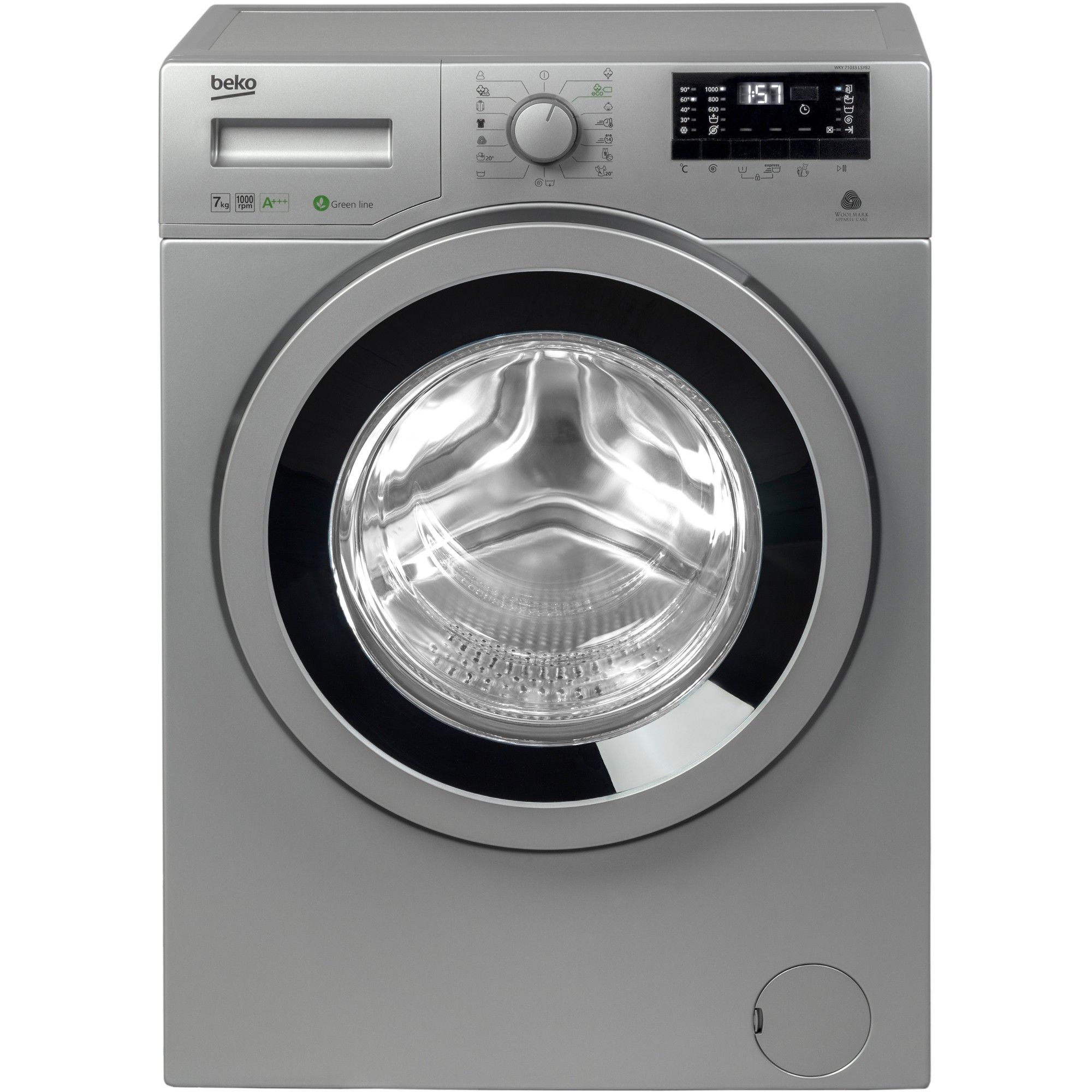 Стиральная машина Beko WKY71033LSYB2 7 кг / 1000 об/мин / A+++ / Cерый photo 1