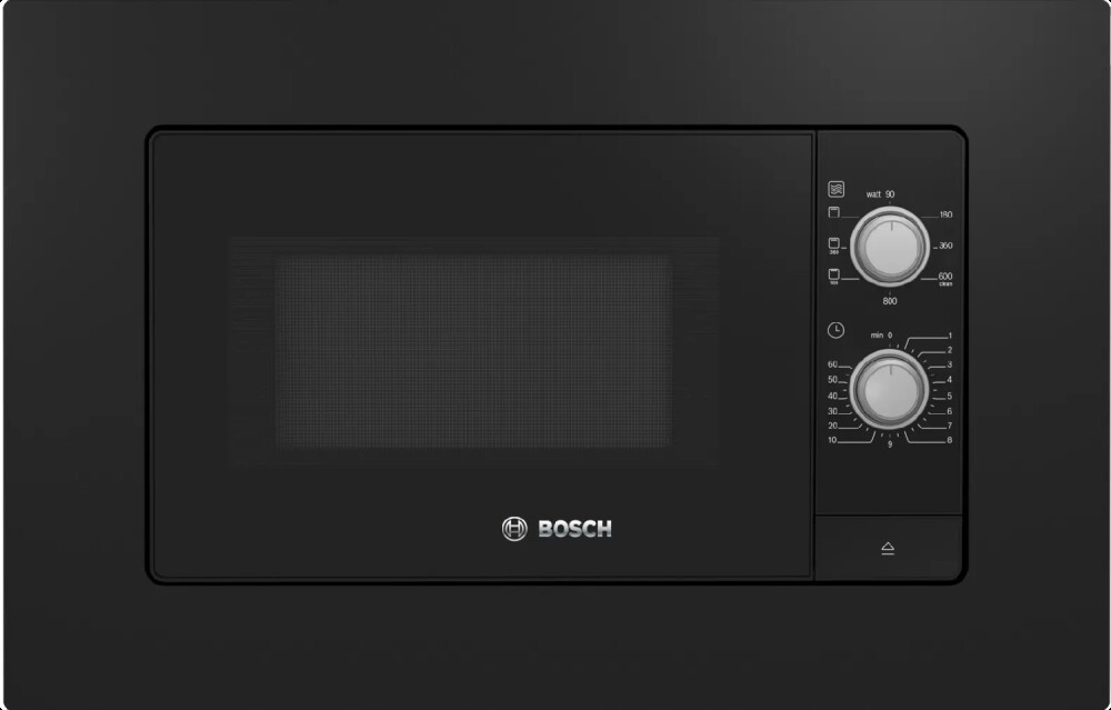 Микроволновая печь с грилем Bosch BEL620MB3, 20 л, 800 Вт, 1000 Вт, Черный