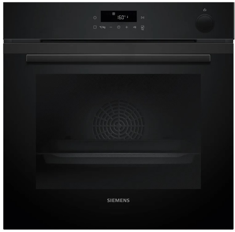 Встраиваемый духовой шкаф Siemens HR232GEB3 / 71 л. / A+ / Черный photo 1