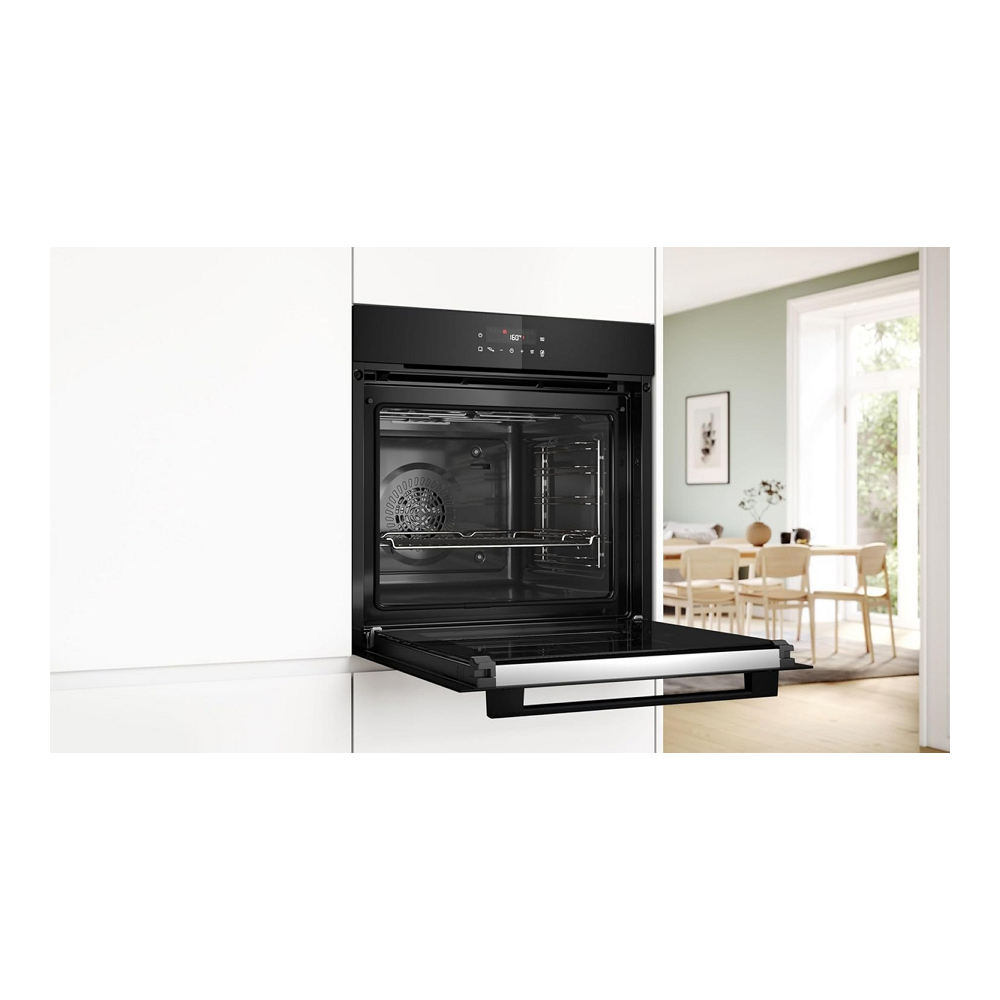 Cuptor electric incorporabil Bosch HBA571BB4 / 71 l. / A+ / Negru photo 4