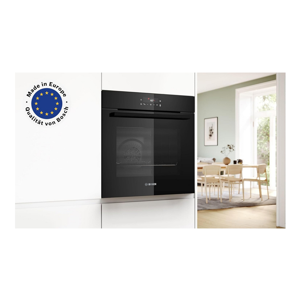Cuptor electric incorporabil Bosch HBA571BB4 / 71 l. / A+ / Negru photo 5