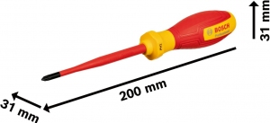 Отвертка Bosch VDE PH 1, 1600A02NB8 thumbnav 3