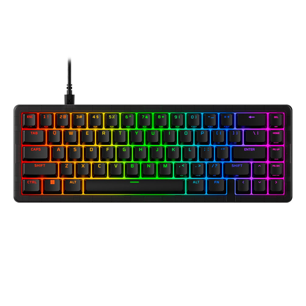 Клавиатура проводная  HyperX Alloy Origins 2 65 Mechanical (US Layout) Black, B4QS3AA#ABA photo 1