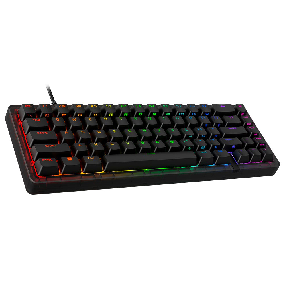 Клавиатура проводная  HyperX Alloy Origins 2 65 Mechanical (US Layout) Black, B4QS3AA#ABA photo 2