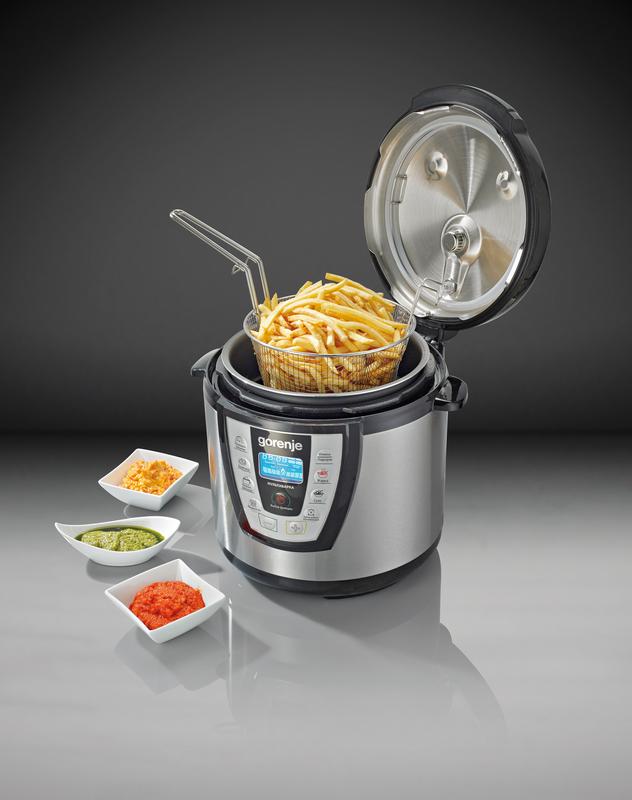 Multifierbator Gorenje MCB6BA / / 1000 / 9 programe / Negru cu inox photo 3