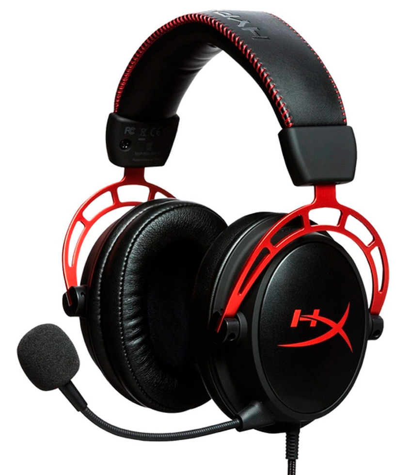 Наушники HyperX Cloud Alpha Черный с красным Проводные / Игровой / Черный с красным photo 1 Наушники HyperX Cloud Alpha Черный с красным Проводные / Игровой / Черный с красным photo 1
