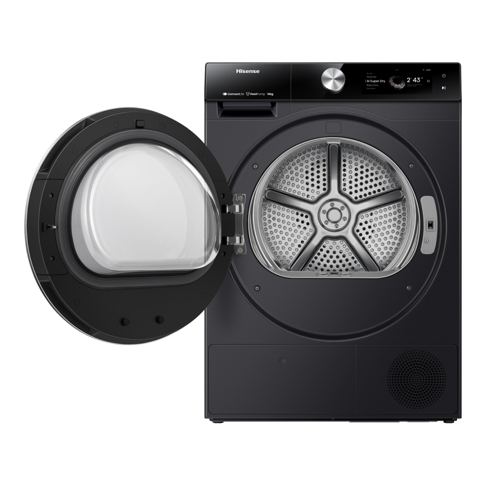 Сушильная машина Hisense DH7S107BB / 10 кг / A+++ / Черный photo 2