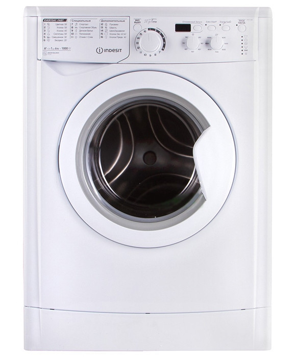 Masina de spalat Indesit E2SD1160C 6 kg / 1000 rot/min / A+ / Alb photo 1