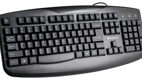 Клавиатура проводная Defender Eon HB-560 / Мембранная photo 1