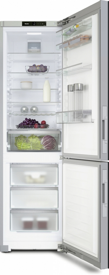 Frigider cu doua usi Miele KFN4795CDbb / 371 l / 201.5 cm / C / Negru photo 1