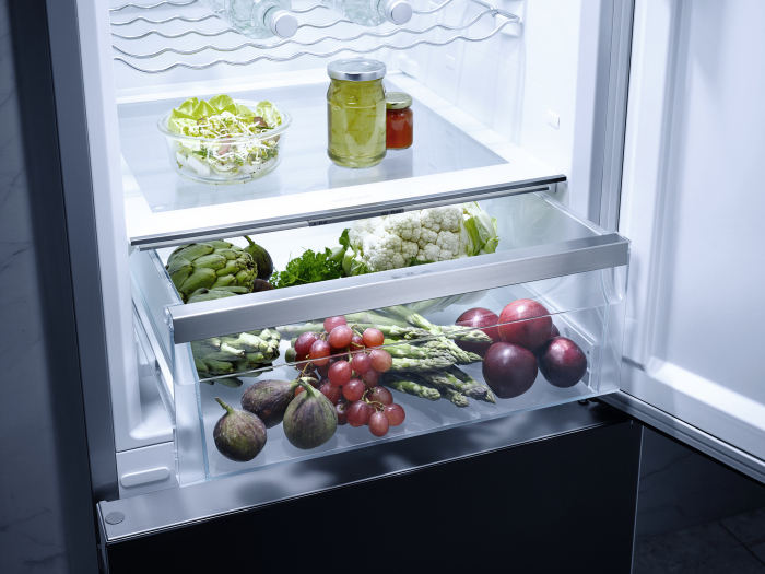 Frigider cu doua usi Miele KFN4795CDbb / 371 l / 201.5 cm / C / Negru photo 7