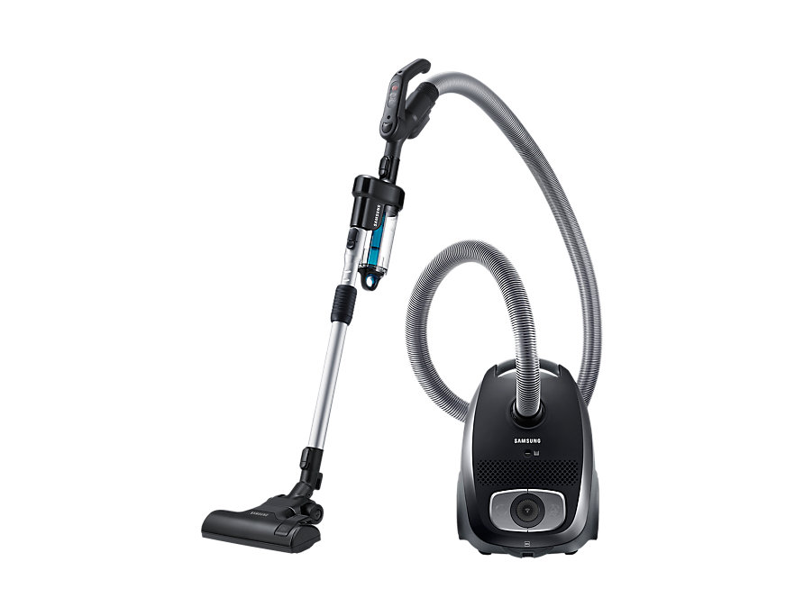 Aspirator cu sac Samsung VC07UHNJGBB / 750W / Negru photo 4