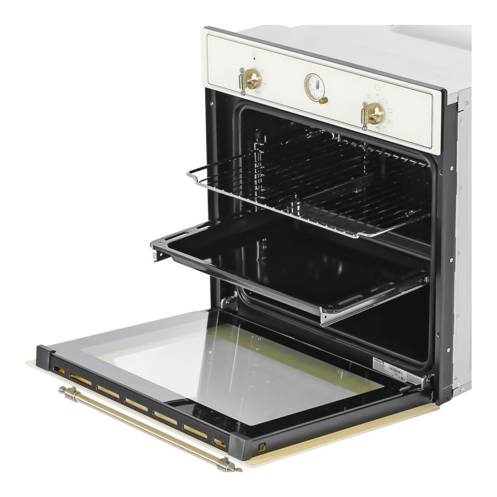 Встраиваемый духовой шкаф Haier HOX-C09ATQBC / 76 л. / A / Бежевый photo 4