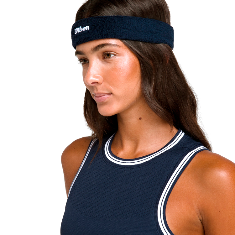 Повязка на голову Wilson U WILSON HEADBAND One size Синий photo 2