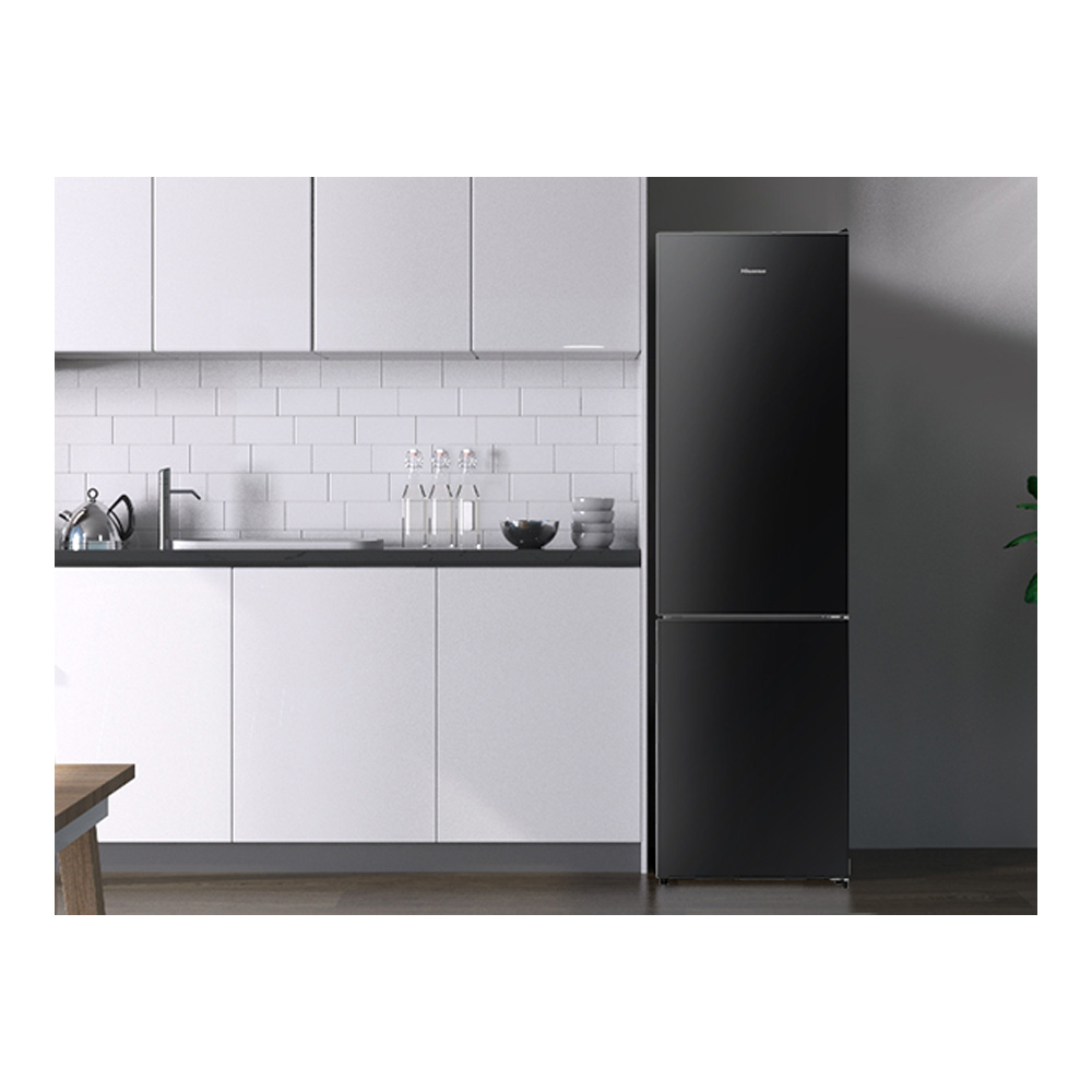 Холодильник двухдверный Hisense RB440N4GBD / 336 л / 200 см / D / Черный photo 7