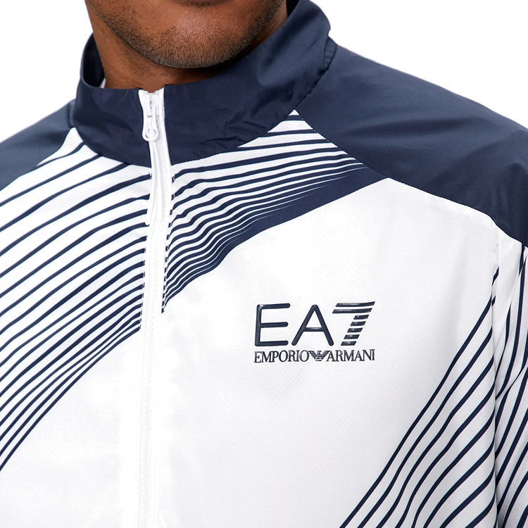 Trening pt Barbati EA7 EMPORIO ARMANI TUTA SPORTIVA S Alb-Albastru photo 5
