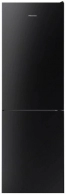 Холодильник с нижней морозильной камерой Hisense RB390N4GBE, 300 л, 186 см, A++, Черный