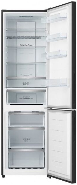 Холодильник двухдверный Hisense RB440N4GBE / 324 л / 200.4 см / E / Черный photo 3