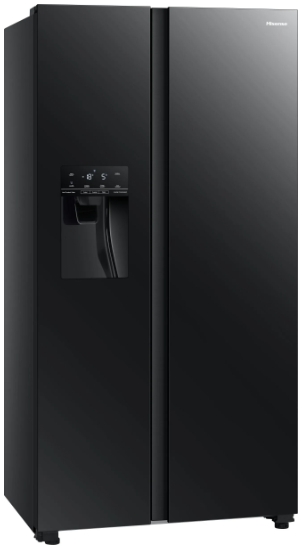 Frigider Side-by-Side Hisense RS694N4GBE / 562 l / 178.6 cm / E / Negru photo 4